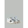 Super-Star Classic With List Femme - Blanc / Zèbre Blanc Noir - GOLDEN GOOSE
