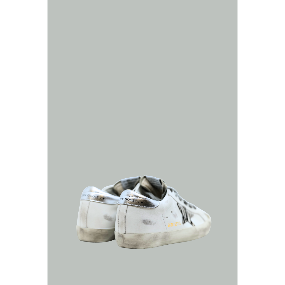 Super-Star Classic With List Femme - Blanc / Zèbre Blanc Noir - GOLDEN GOOSE