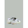 Super-Star Classic With List Femme - Blanc / Zèbre Blanc Noir - GOLDEN GOOSE