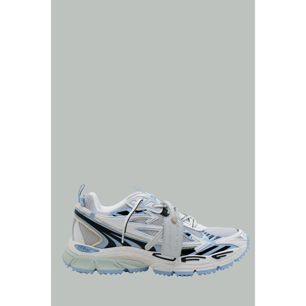 Baskets Be Right Back - Blanc / Bleu Clair - OFF White Homme