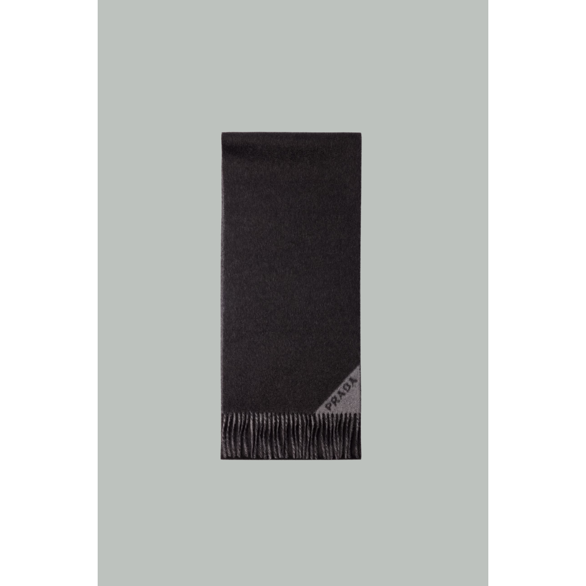 Écharpe Double - Noir / Gris - PRADA