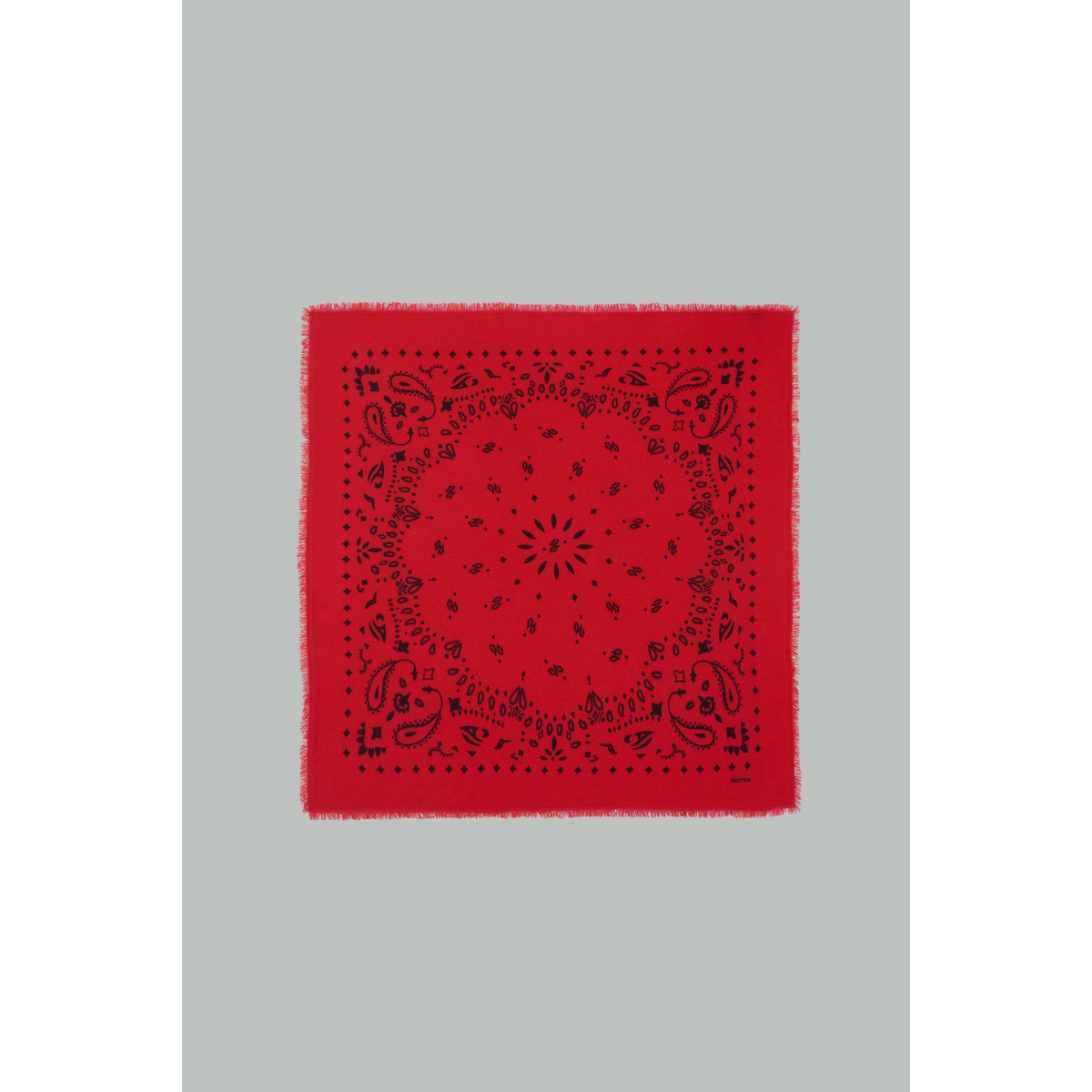 Grand Bandana Hachiko - Rouge - KUJTEN