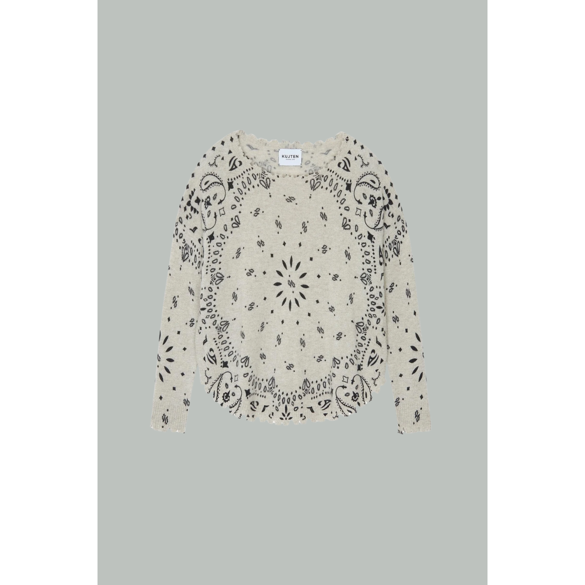 Pull Mela Bandana - Avoine - KUJTEN