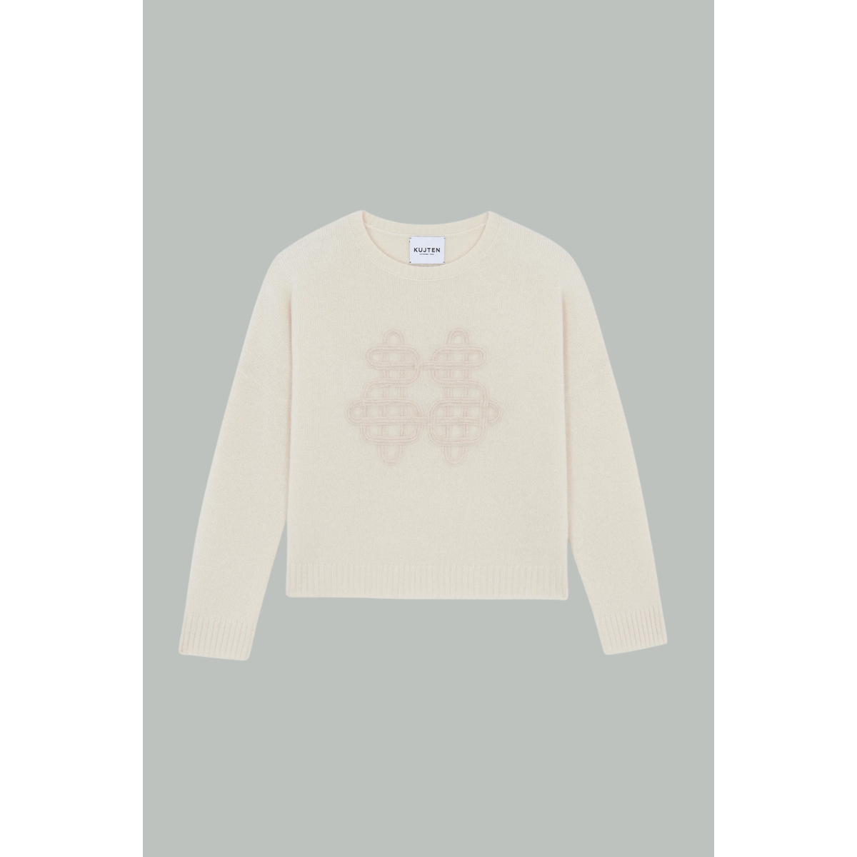 Pull Amelie Symbol - Beige - KUJTEN
