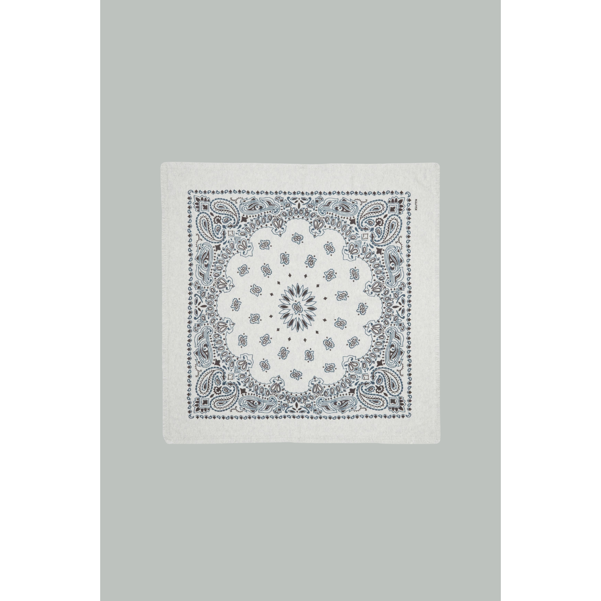 Grand Bandana Hachiko Western - Gris - KUJTEN