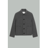 Blouson Boule Boutonné - Gris - AMI PARIS