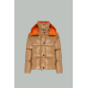 Doudoune courte à capuche Parana - Marron - MONCLER