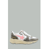 Baskets Running Sole Femme - Beige/Rose - GOLDEN GOOSE