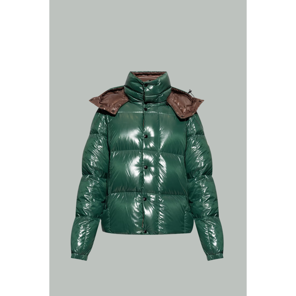 Doudoune courte à capuche Parana - Vert - MONCLER