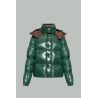 Doudoune courte à capuche Parana - Vert - MONCLER