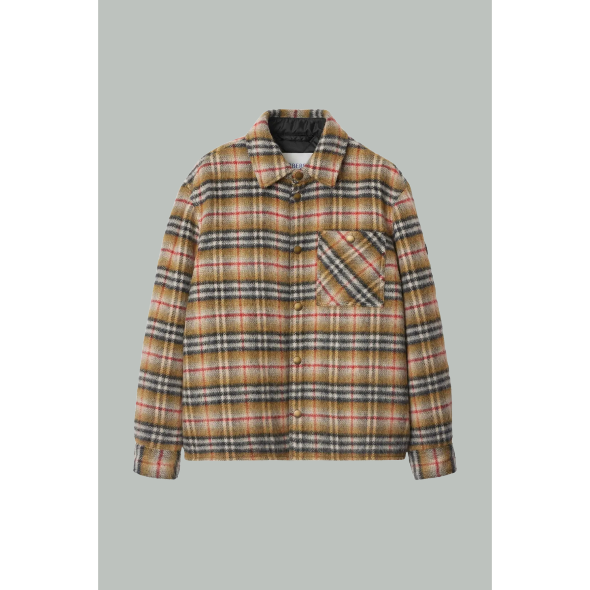 Surchemise Check - Marron - BURBERRY