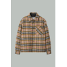 Surchemise Check - Marron - BURBERRY