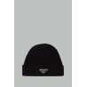 Bonnet En Laine Et Cachemire - Noir - PRADA