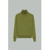Pull à Col Roulé - Vert - SAINT LAURENT