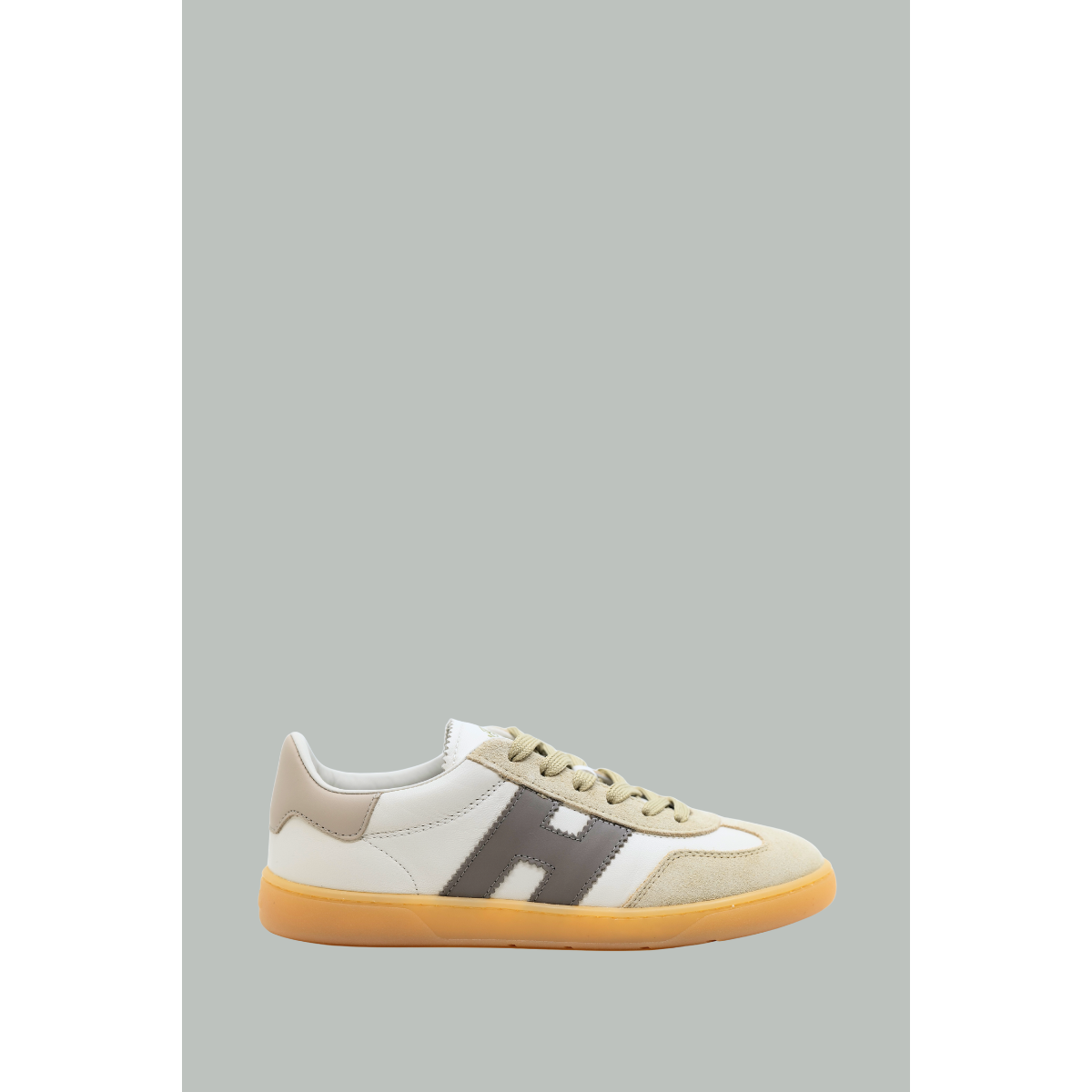 Baskets Hogan Cool - Blanc Marron - HOGAN