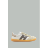 Baskets Hogan Cool - Blanc Marron - HOGAN