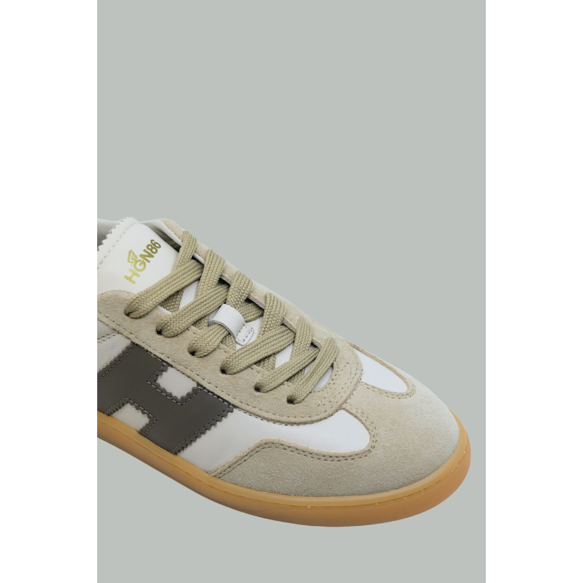 Baskets Hogan Cool - Blanc Marron - HOGAN