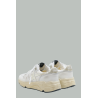 Running Sole Femme - Blanc Glitter - GOLDEN GOOSE