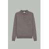 Polo En Laine - Taupe - SAINT LAURENT