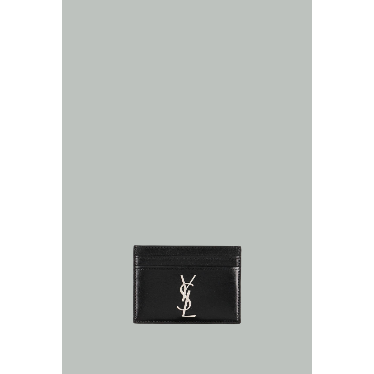 Cassandre Porte - Cartes - Noir / Cuir Grainé - SAINT LAURENT