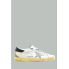Super-Star Classic With Spur Homme - Blanc / Glace / Gris Foncé - GOLDEN GOOSE