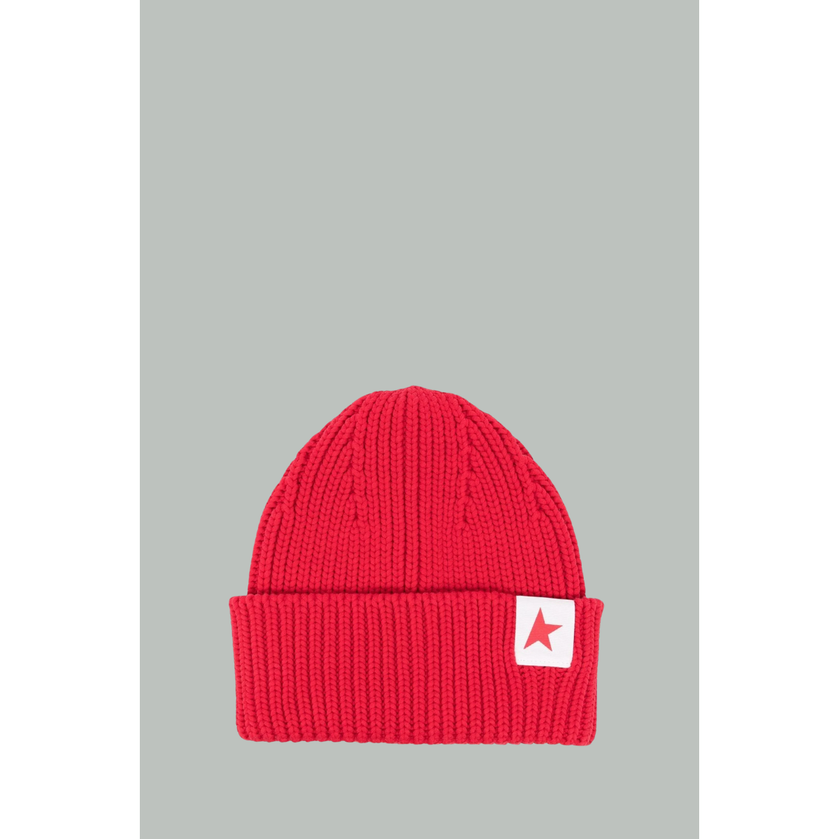 Bonnet rouge en laine - Rouge - GOLDEN GOOSE