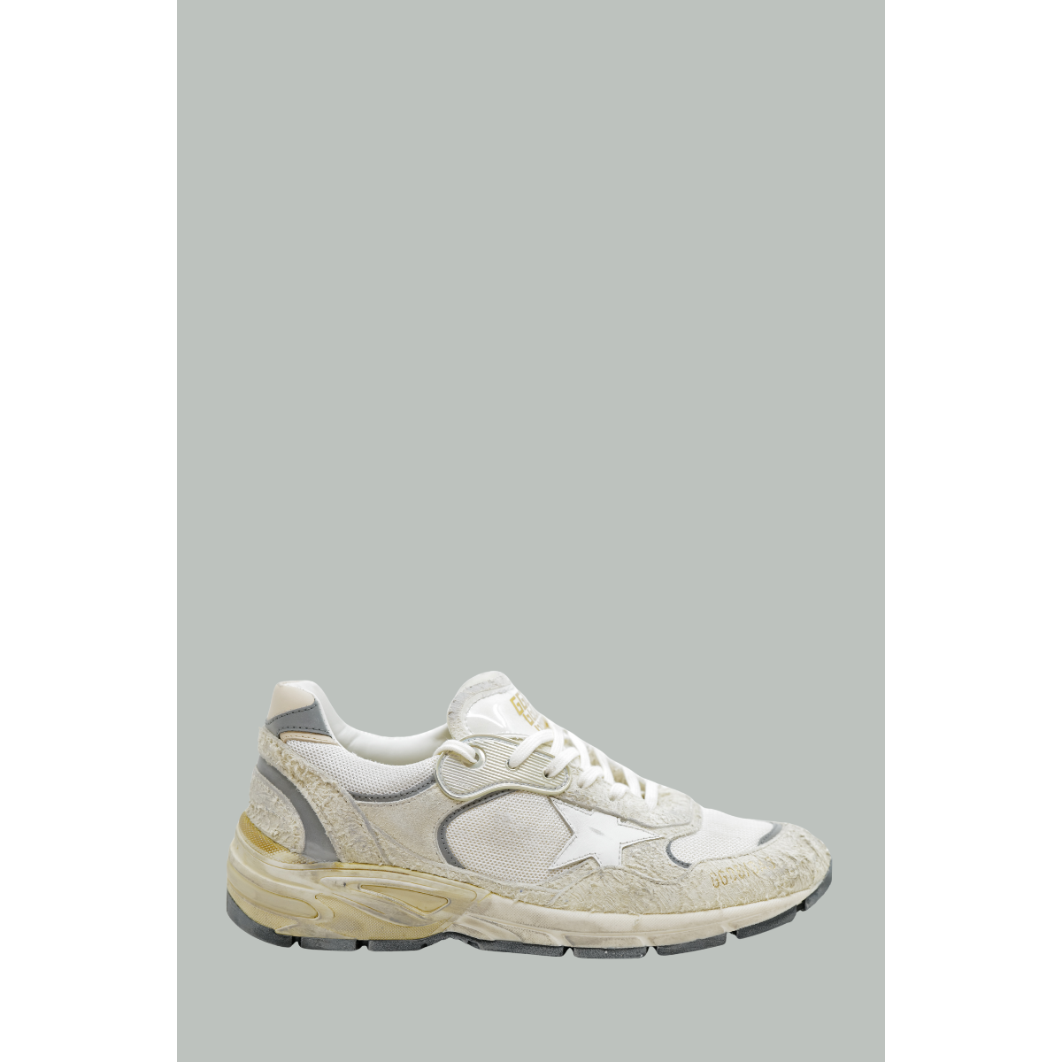 Sneakers Dad-Star Man - White / Sylver - GOLDEN GOOSE