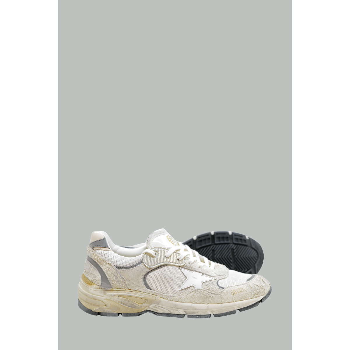 Sneakers Dad-Star Man - White / Sylver - GOLDEN GOOSE