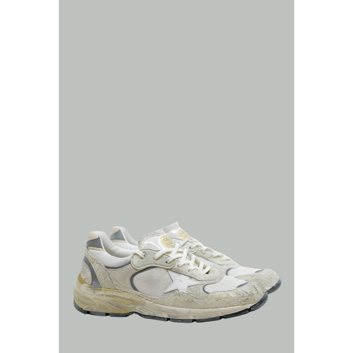Sneakers Dad-Star Man - White / Sylver - GOLDEN GOOSE