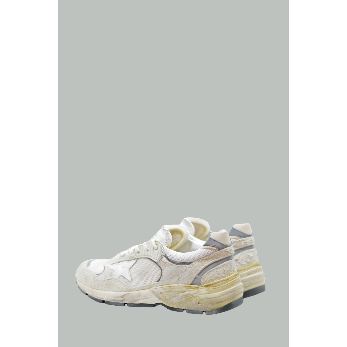 Sneakers Dad-Star Man - White / Sylver - GOLDEN GOOSE