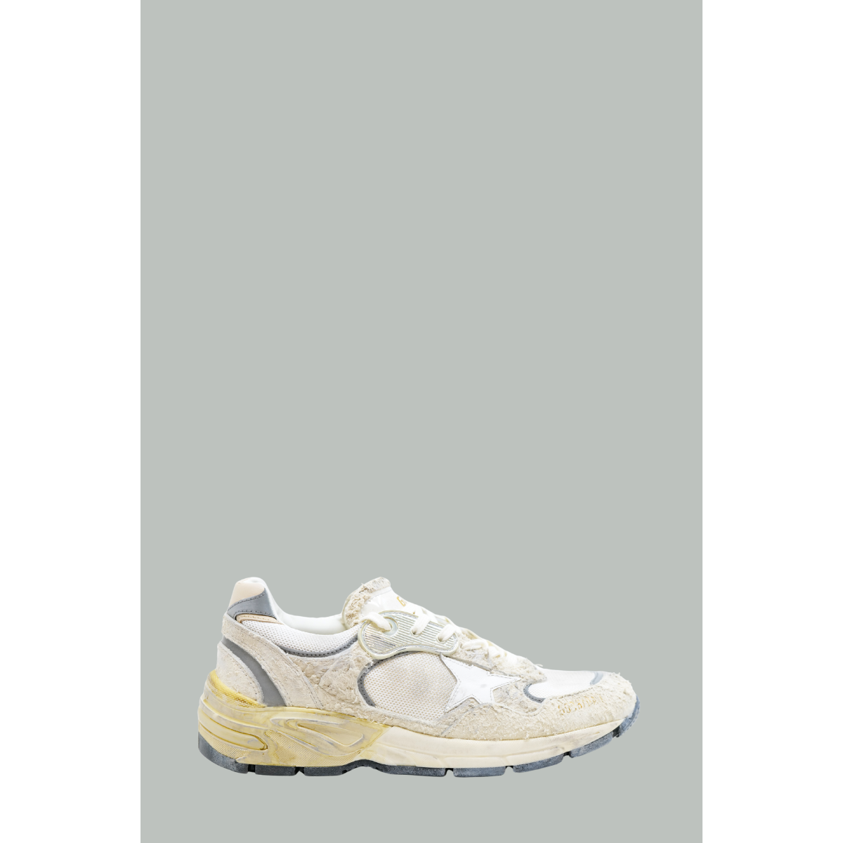 Dad-Star Women’s Sneakers - White/ Silver - GOLDEN GOOSE