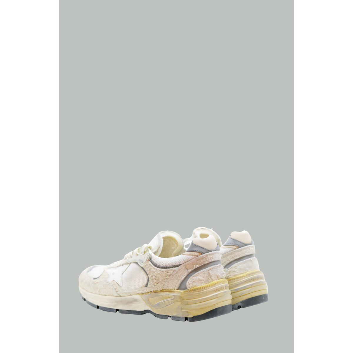 Dad-Star Women’s Sneakers - White/ Silver - GOLDEN GOOSE