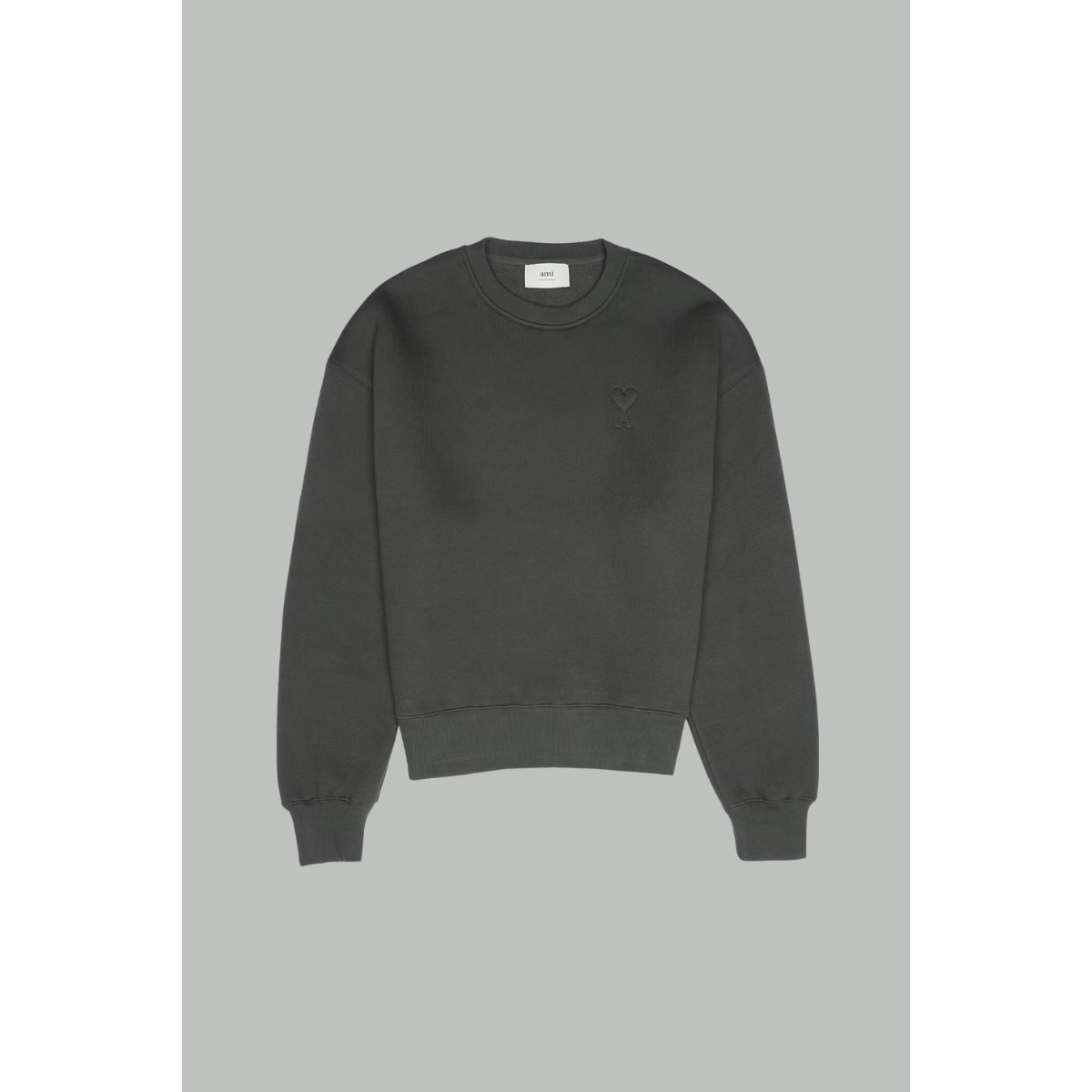 Sweatshirt Ami de Coeur - Anthracite - AMI PARIS