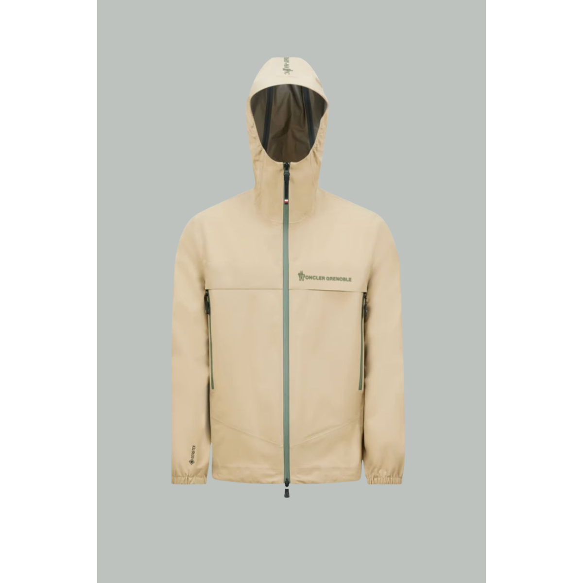 Shipton Waterproof Hooded Jacket - Beige - MONCLER
