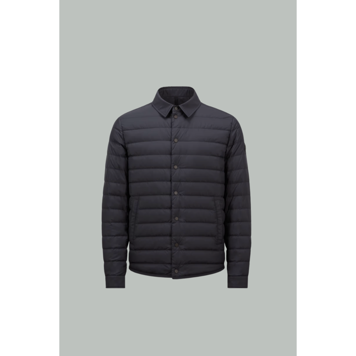 Bumblebee down jacket-shirt - Navy - MONCLER