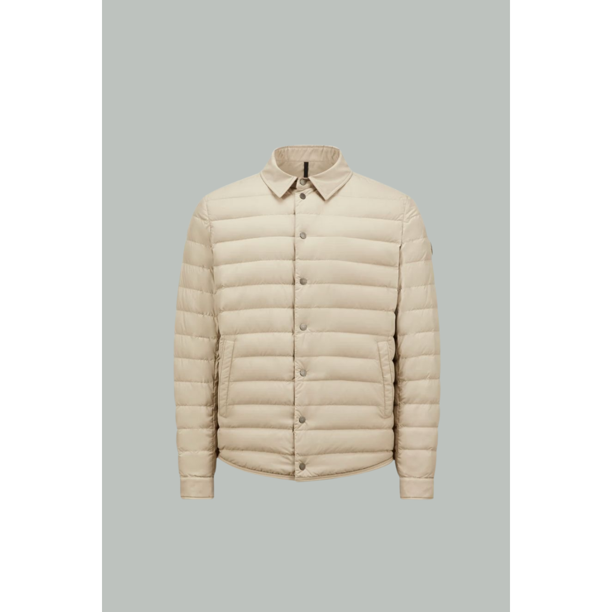 Down jacket - bourdon shirt - Beige - MONCLER