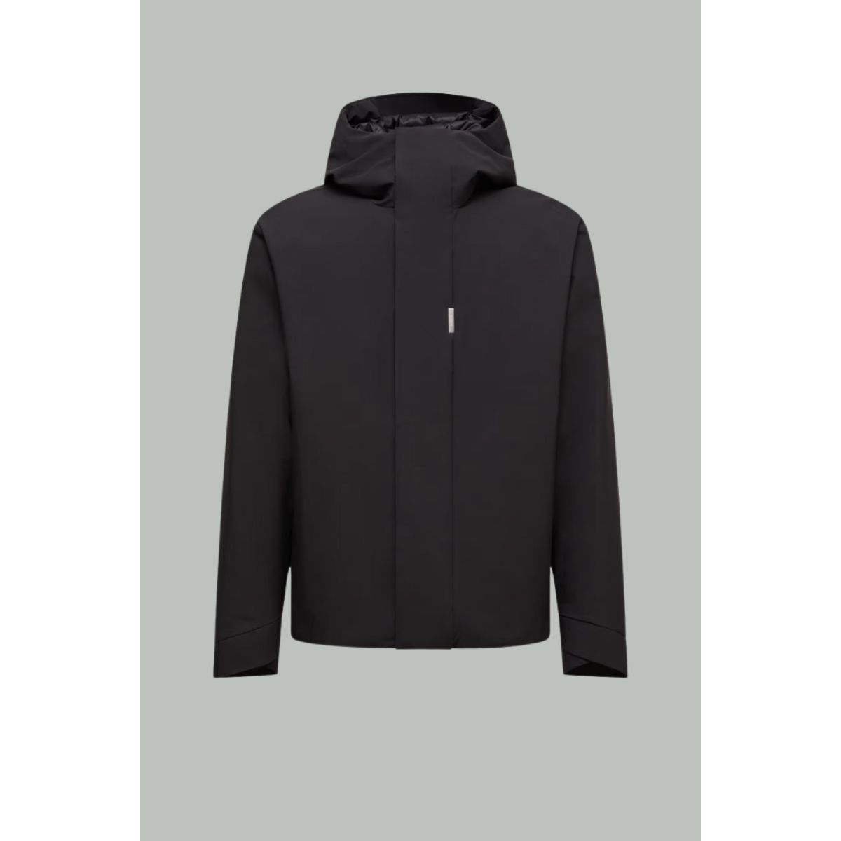 Gatillier Hooded Short Down Jacket - Black - MONCLER