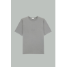 T-shirt Brodé - Gris - SAINT LAURENT
