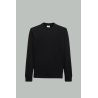 Cotton sweatshirt with logo -  Black- COURRÈGES