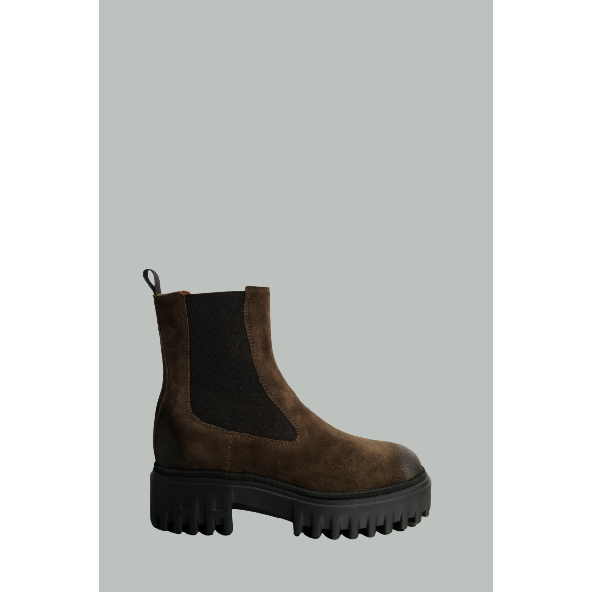 Chelsea Boots Hogan H700 Femme - Marron - HOGAN