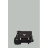 Saffiano Nylon and Leather Shoulder Bag - Black - PRADA