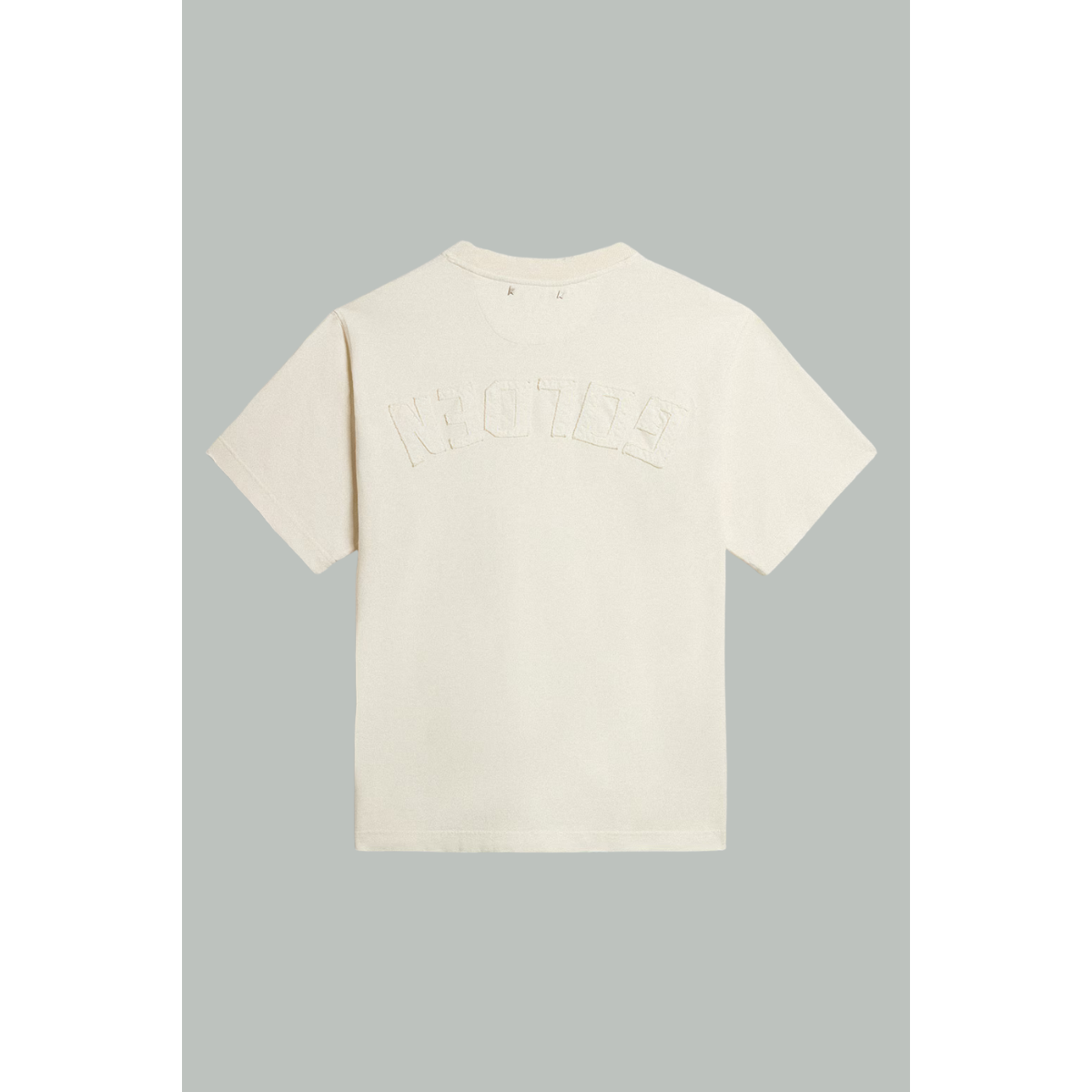 T-Shirt David - Écru - Coton - GOLDEN GOOSE
