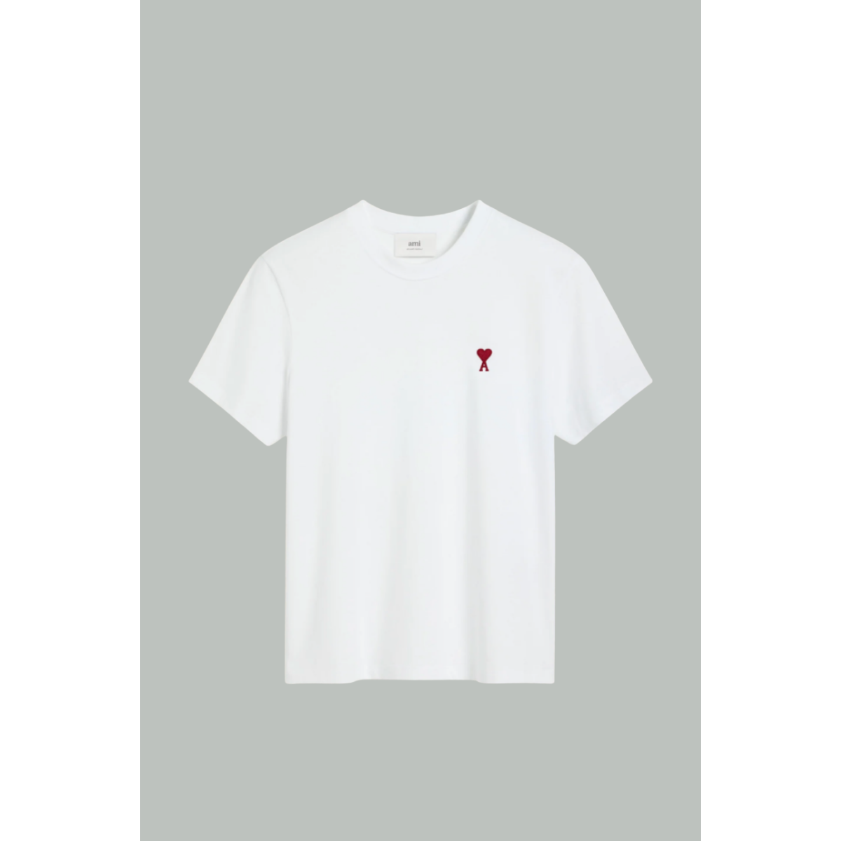 Heart friend T-shirt - White - AMI PARIS