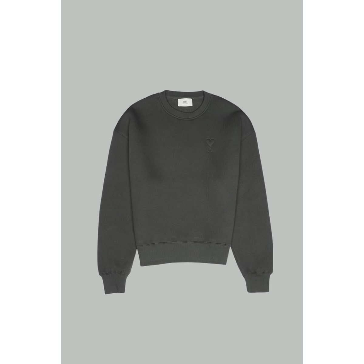 Sweatshirt Ami de Coeur - Anthracite - AMI PARIS