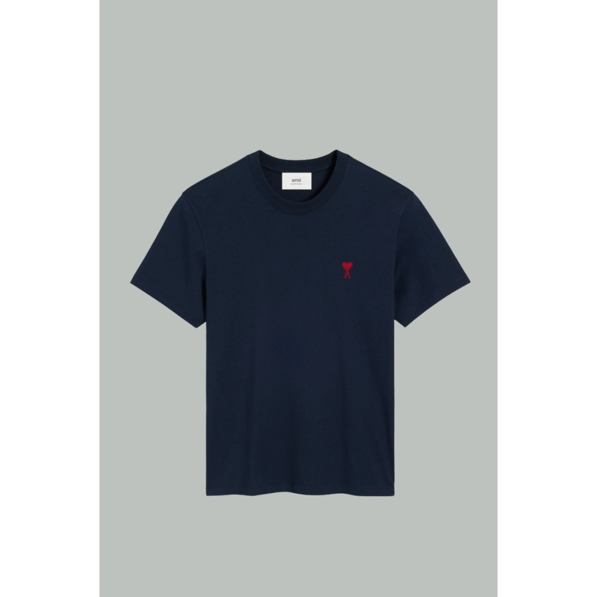 T-shirt ami de coeur - Navy - AMI PARIS