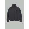 Pull Ami De Coeur Noir - Gris - AMI PARIS
