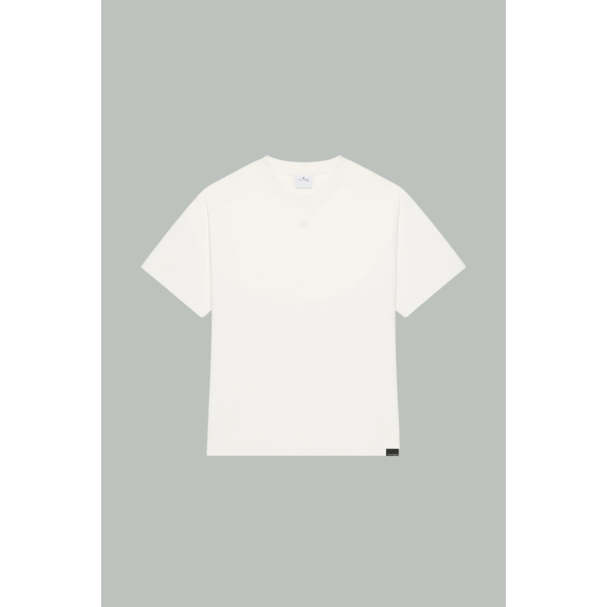 Oversized T-shirt - White - COURRÈGES