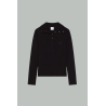Wool Polo Shirt - Black - COURRÈGES