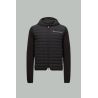 Sweat zippé en coton matélassé - Noir - MONCLER