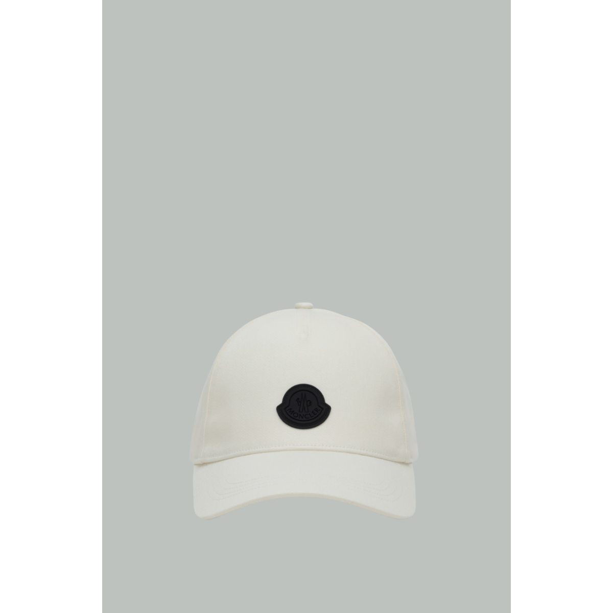 Casquette en gabardine de coton - Blanc - MONCLER
